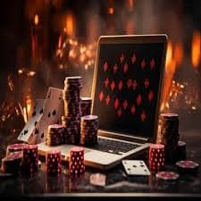 Casino card table atmosphere connected to ck33 apk poker learning for Bangladesh users